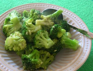 Broccoli with Rice Wine & Oyster Sauce
