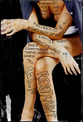 PostSecret: Anorexic Self-Restraint
