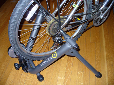 The CycleOps Bicycle Trainer