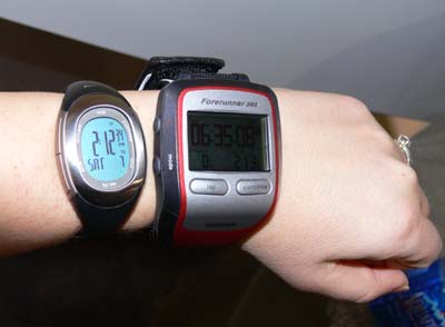 The Garmin Forerunner 305