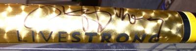 Lance Armstrong's Autograph