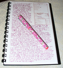 My journal...
