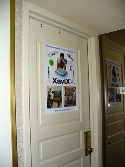 Room 1469, this year's home of Xavix...
