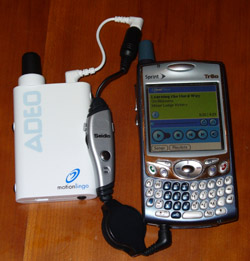 The Adeo with the Treo 650