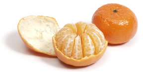 Clementines are easy to peel