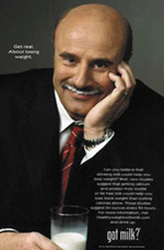 Dr. Phil Milk Ad