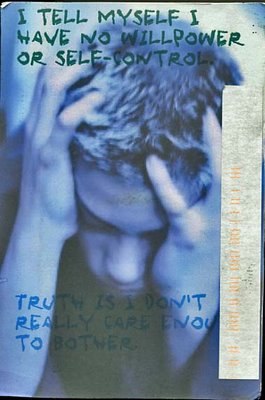 PostSecret: Self Control
