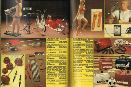 Argos 1979 Spring Catalogue Health and Fitness from Starling Fitness