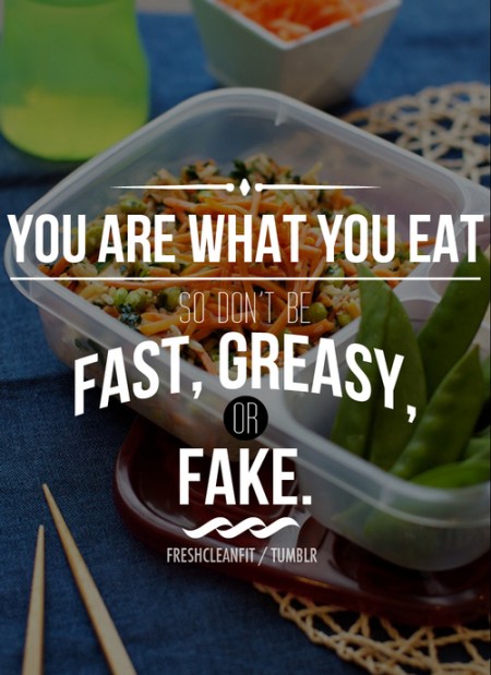 Don't Be Fast Greasy or Fake from Starling Fitness