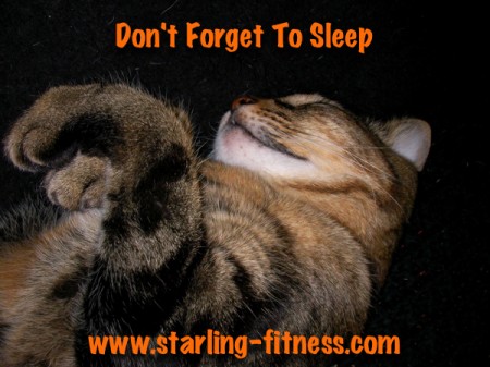 Don't Forget To Sleep from Starling Fitness