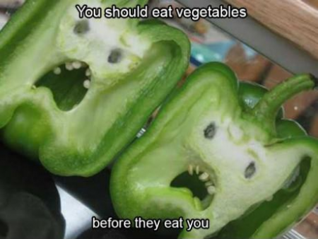 Eat Your Veggies Before They Eat You from Starling Fitness