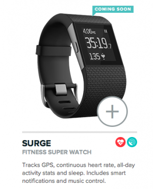 FitBit Surge from Starling Fitness