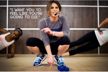 I want you to feel like you're going to die. Jillian Michaels from Starling Fitness