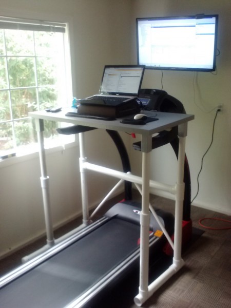 Ikea PVC Treadmill Desk from Starling Fitness