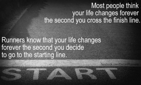 It's Not the Finish Line It's the Starting Line from Starling Fitness