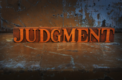 Judgment is a Character Defect from Starling Fitness