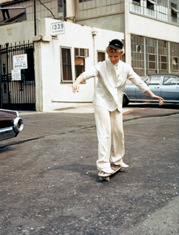 Katherine Hepburn Skateboarding 1967 from Starling Fitness