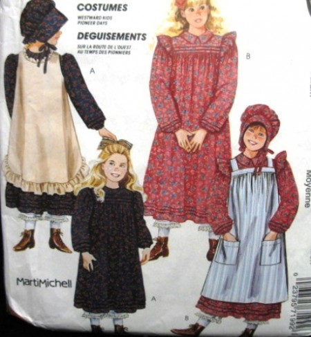 Pioneer Dress Pattern Eighties