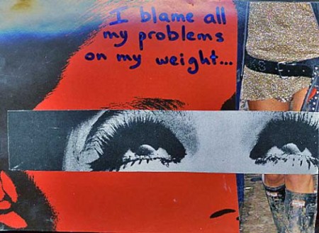 PostSecret- I blame all my problems on my weight
