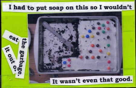 PostSecret - Soap On The Cake from Starling Fitness