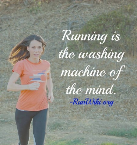 Running is the washing machine of the mind from Starling Fitness