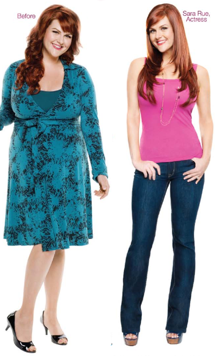 Sara Rue Lost 50 lbs on Jenny Craig