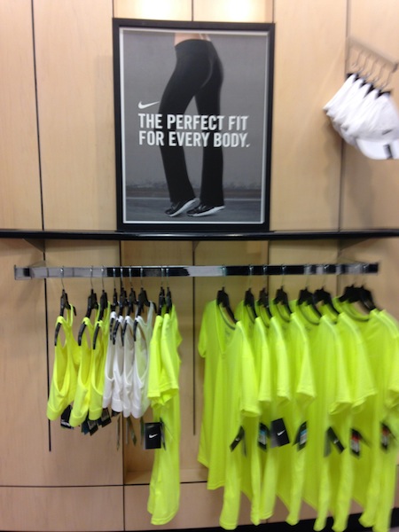 Shame on Nike at Dillards from Starling Fitness