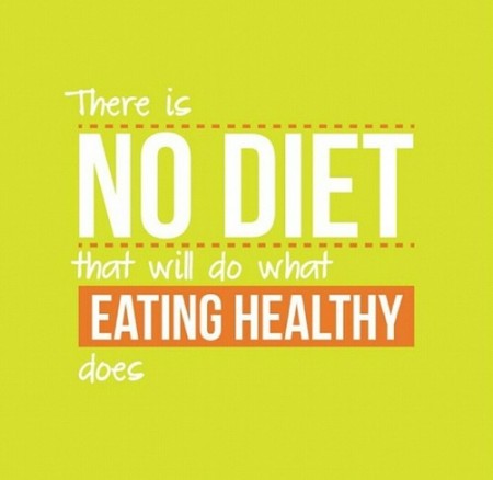 There is no diet that will do what healthy eating does. From Starling Fitness