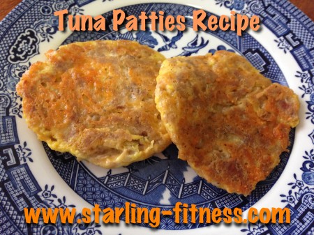Tuna Patties Recipe from Starling Fitness