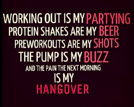 Working Out Is My Partying from Starling Fitness