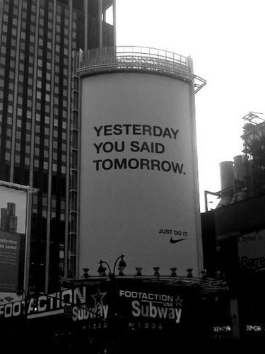Yesterday You Said Tomorrow