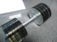 Make dumbbells out of old CDs