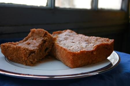 Vegan Pineapple Nectarine Coconut Morning Bread