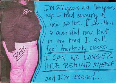 PostSecret: I Miss Being a Lardass