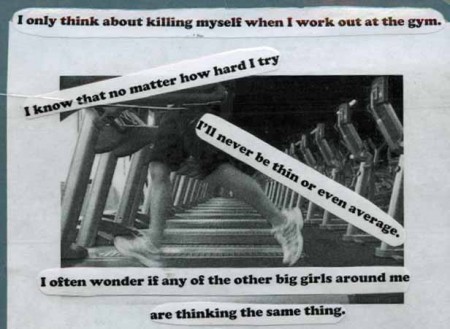 PostSecret: Be Thin