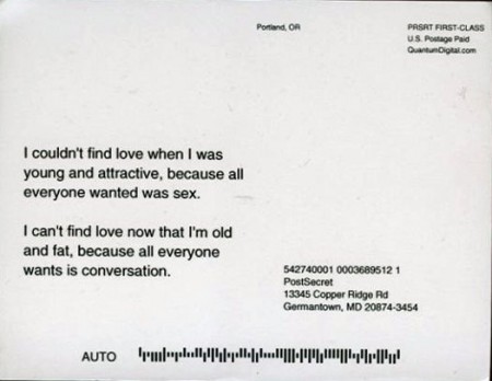 PostSecret: Finding Love At Any Size