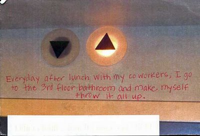 PostSecret: Third Floor Throw Up