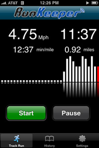 Runkeeper Screen Shot