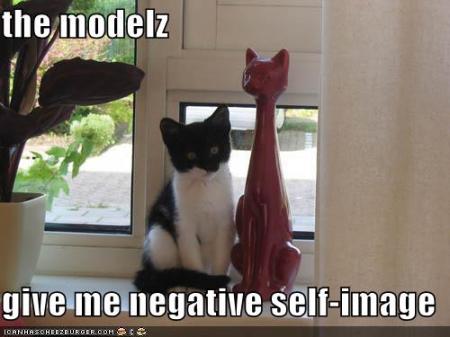 The modelz give me negative self image