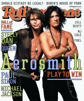 Steven Tyler and Joe Perry on Rolling Stone