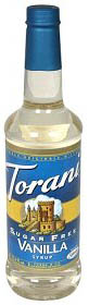 Torani Syrup, Sugar-Free Vanilla, 25.4-Ounce Bottles (Pack of 3) at Amazon.com