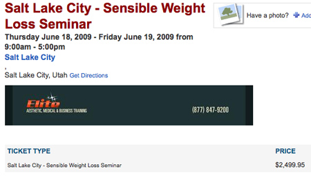 Weight Loss Seminar on Upcoming