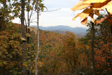 The Mountains to Sea Trail in North Carolina