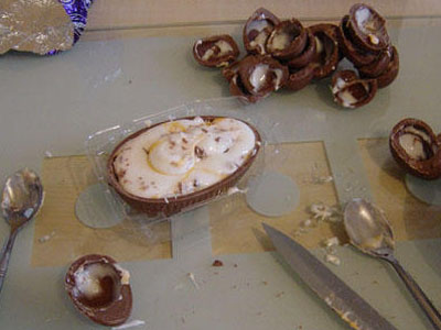 Giant Cadbury Creme Egg