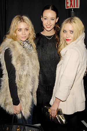 The Olsen Twins at Jenni Kayne