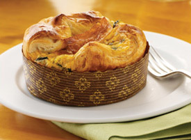 Panera's Spinach and Artichoke Souffle