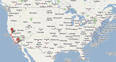 Race Across the USA: Sacramento