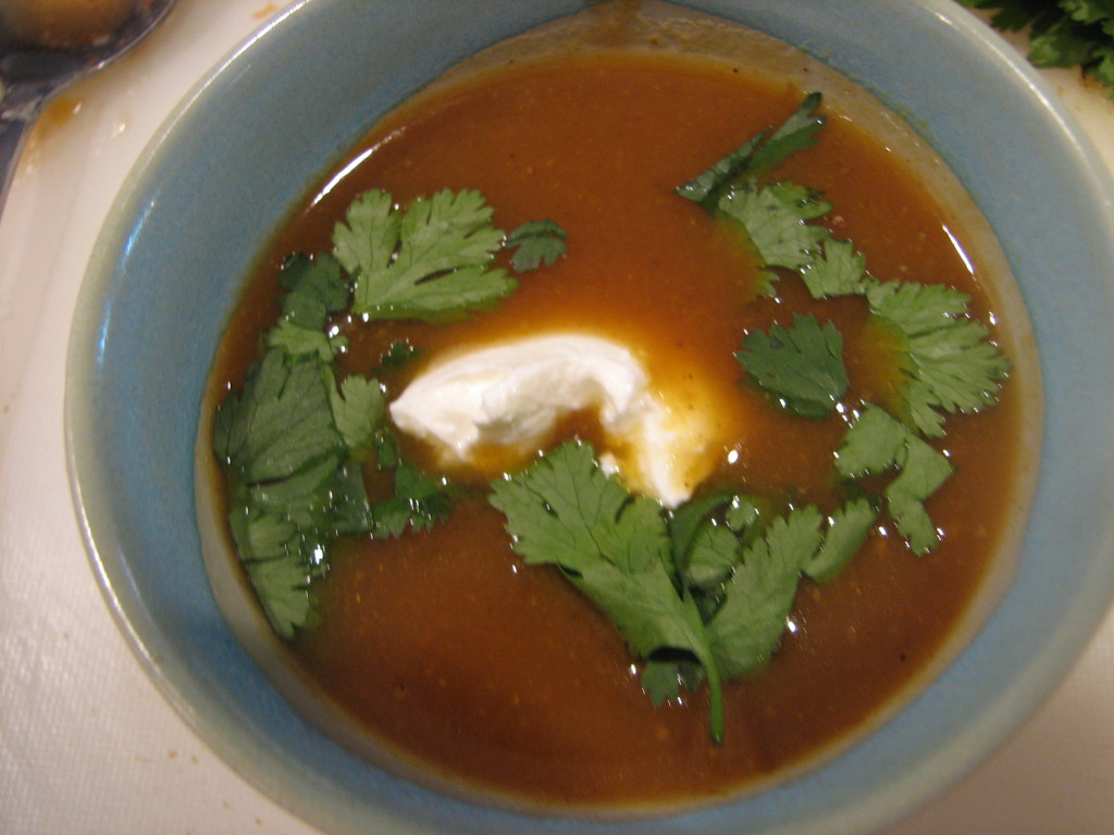 MJ's Pumpkin Curry Soup