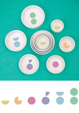 Mesu Portion Control Stacking Bowls
