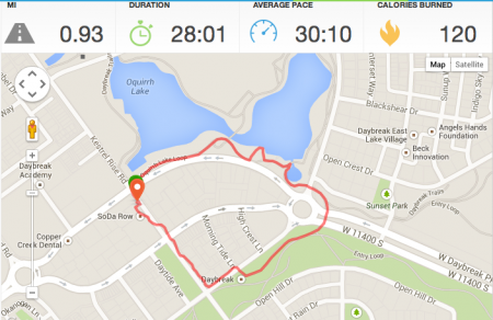 Starling Fitness Walking Videos - Daybreak in Winter 2014
